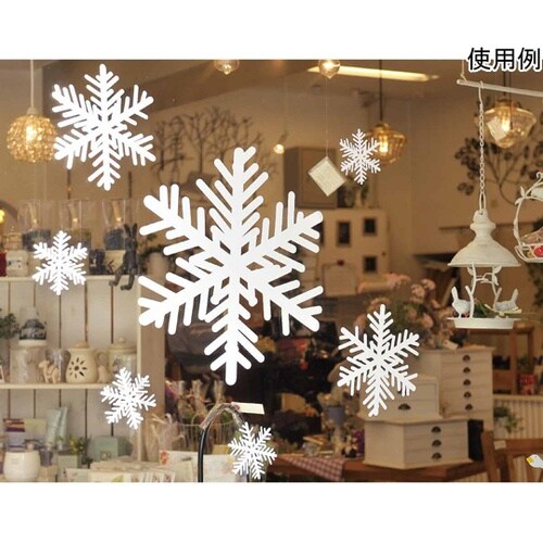 ウインドウシール スノーフレーク 28−