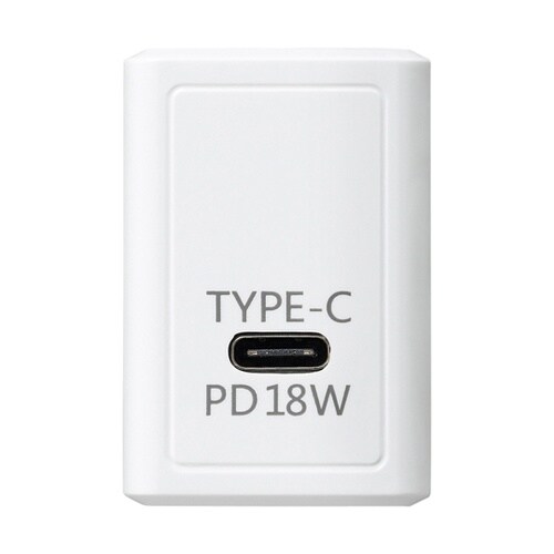 USBアダプター1ポートPD 18W ホ