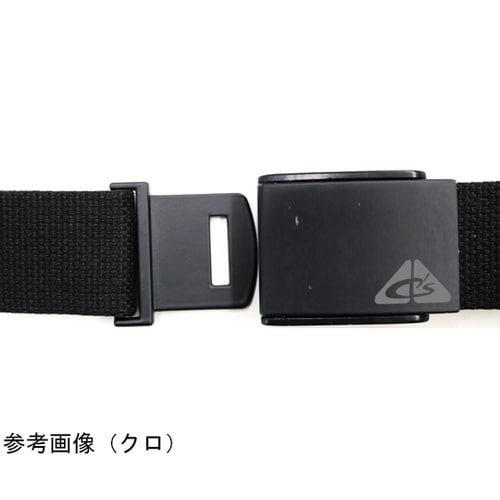 ワンタッチバックルベルト クロ 110