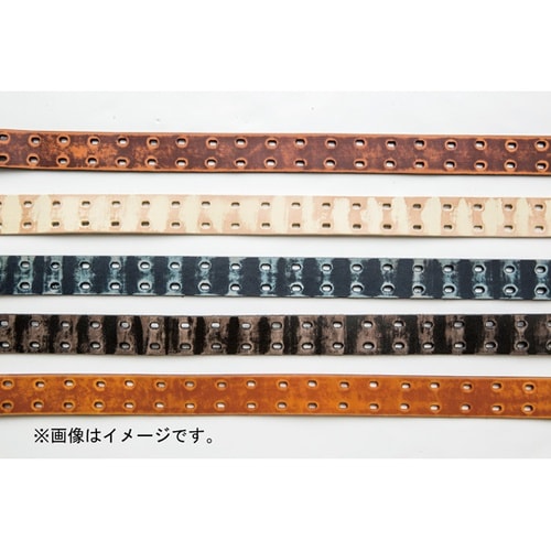 ダメージレザーベルト 赤110 #091