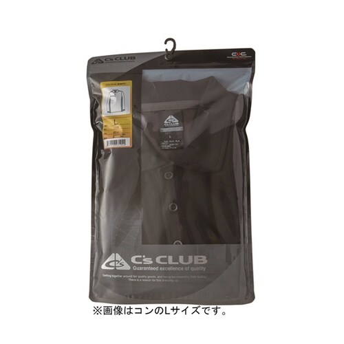 リフレクション長袖ポロ シロ 4L #1