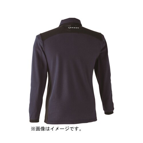 リフレクション長袖ポロ 銀 3L #17