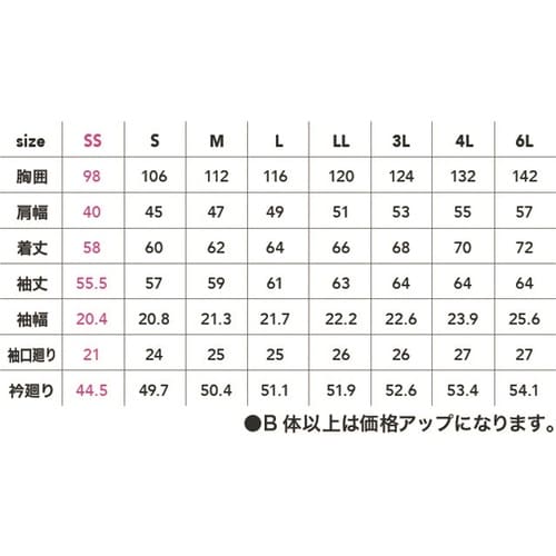 アクティブジャケット 銀 6L #196