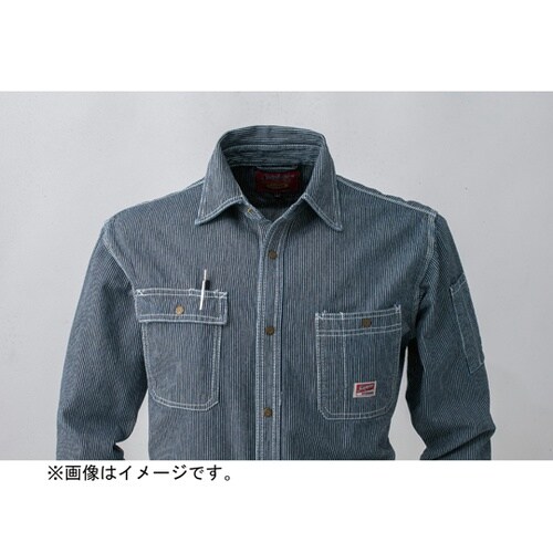 長袖シャツ アイボリL #8111−03