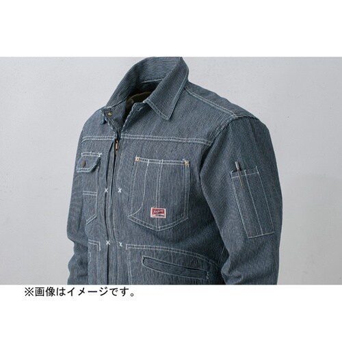 長袖ジャンバー クロ 4L #8117−