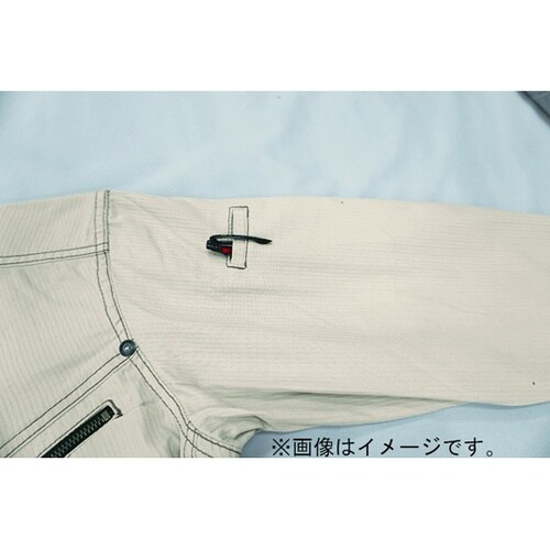 長袖シャツ アイボリL #8161−03