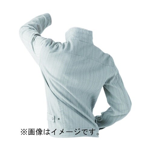 長袖ブルゾン アイボリ6L #8677−