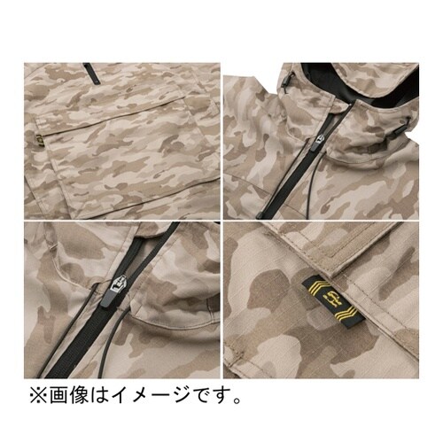 ジャケット 迷彩灰 F #9477−42