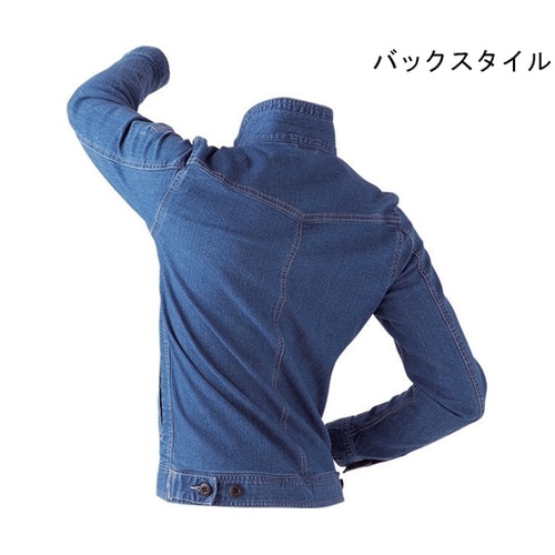 長袖ブルゾンインディゴL #9818−1