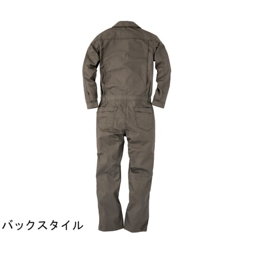 コスパ長袖ツナギ カーキ M #9212