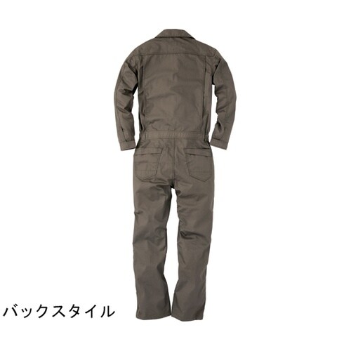 コスパ長袖ツナギ カーキ 6L #921