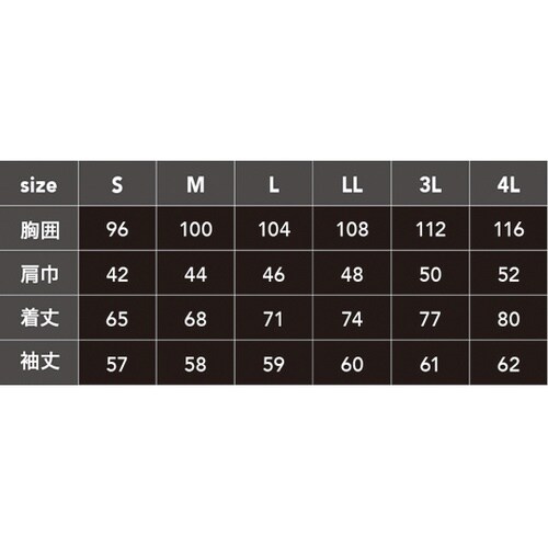 ZIP 長袖ポロシャツ C灰 S #11