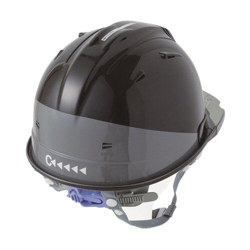 スケルトンバイザーヘルメットC1 クロ