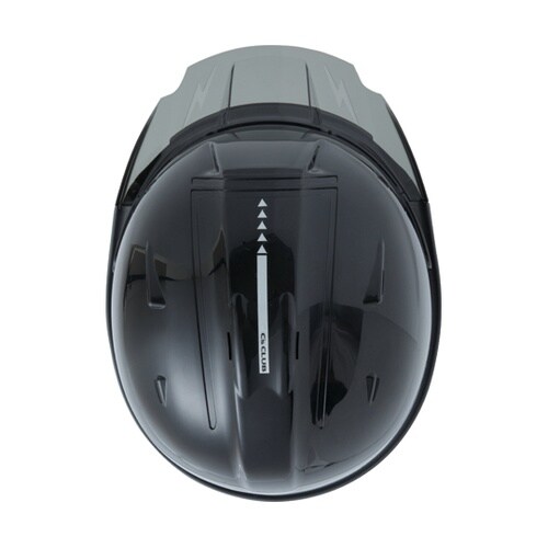 スケルトンバイザーヘルメットC1 クロ