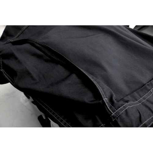 長袖ツナギ クロ 6L #2000−19
