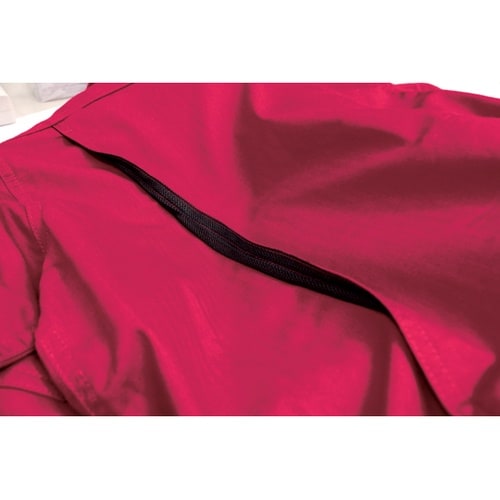 レディース長袖ツナギ Dレッド S #2