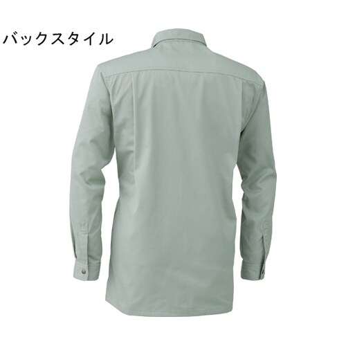 長袖シャツ Fグリーン 8L #2401