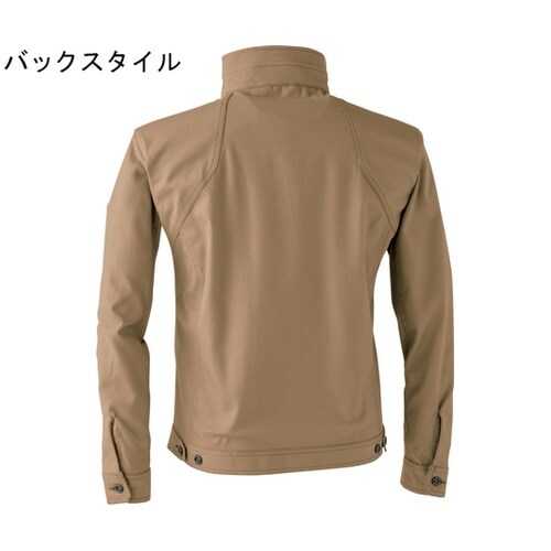 ドビー長袖ブルゾン カーキ 6L #28