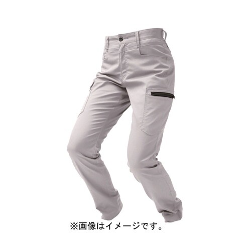 ドビーカーゴパンツ アッシュ 灰S #2