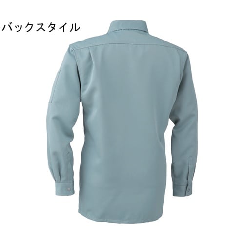 長袖シャツ グリーン L #5401−3