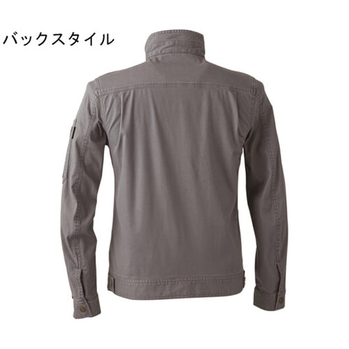 長袖ジャケット L 灰 3L #8047