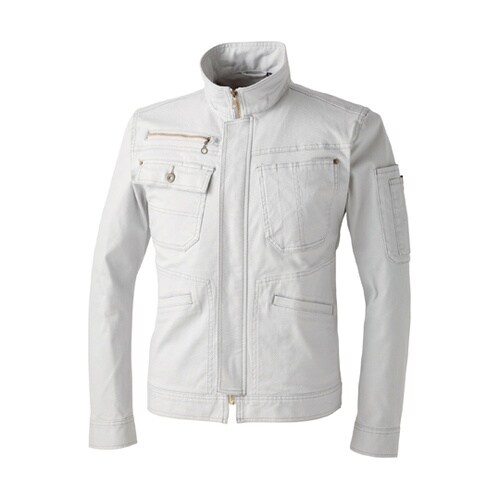 長袖ジャケット アッシュ灰LL #805