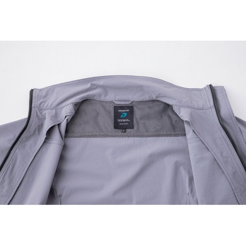 半袖ブルゾン L 灰 M #8307−8