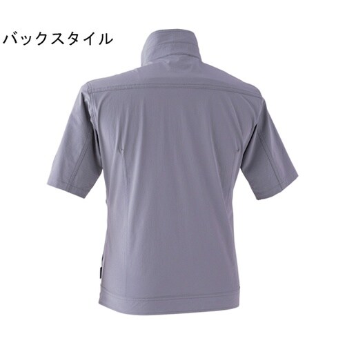 半袖ブルゾン L 灰LL #8307−8