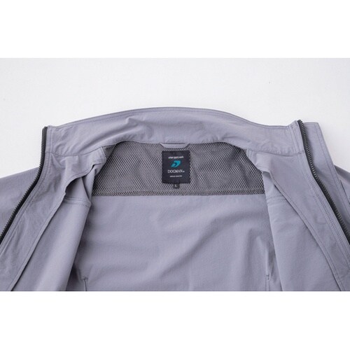 半袖ブルゾン L 灰4L #8307−8