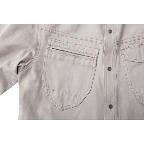 長袖シャツ ベージュ S #770001