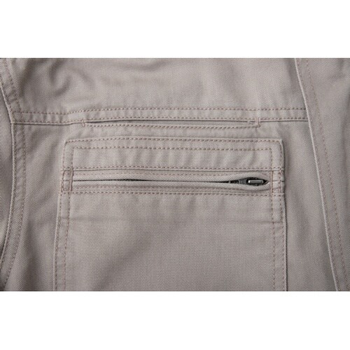 長袖ブルゾン ベージュ6L #77000