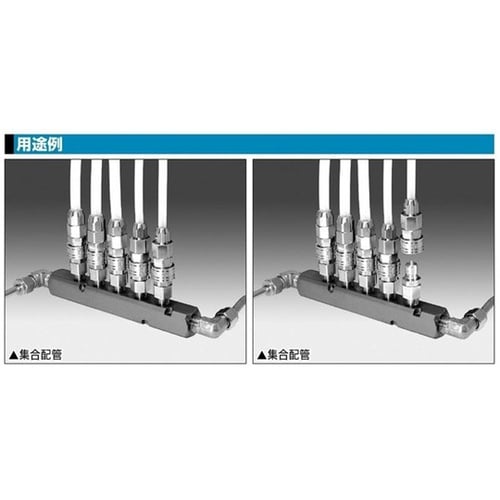 コンパクトカプラ ねじサイズR1/8 ス