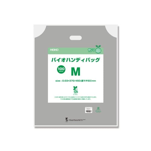 手抜きポリ袋 バイオハンディバッグ M