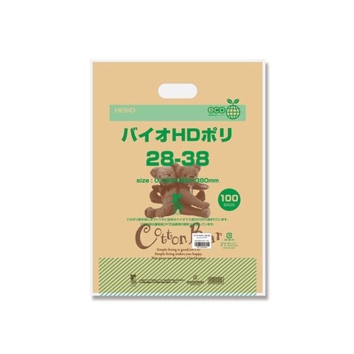 手抜きポリ袋 バイオHDポリ 28−38