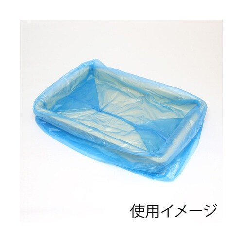 ポリ袋 ばんじゅう用 S ブルー 100