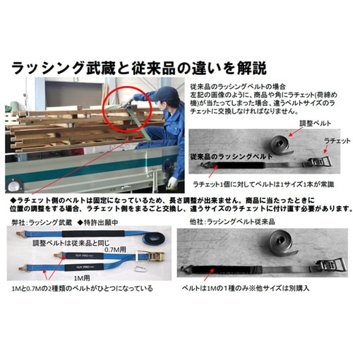 ラッシング武蔵アイ型7M Y−LL013