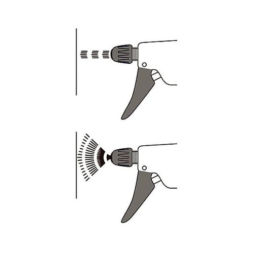 500ml 工業用スプレーボトル(ダブル