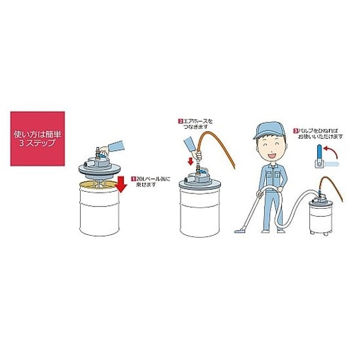 エアー式掃除機(ストッパー無) EA12