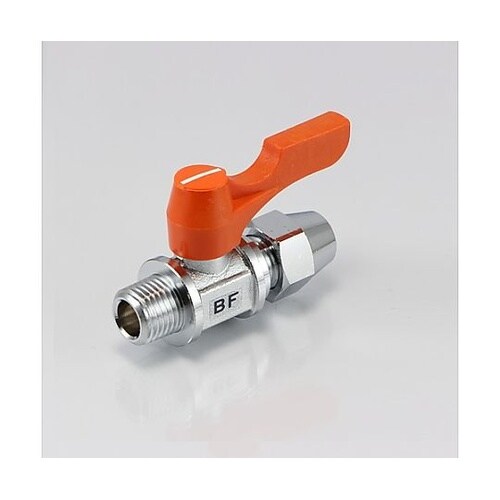 R 1/4”x 6.0mm ボールバルブ