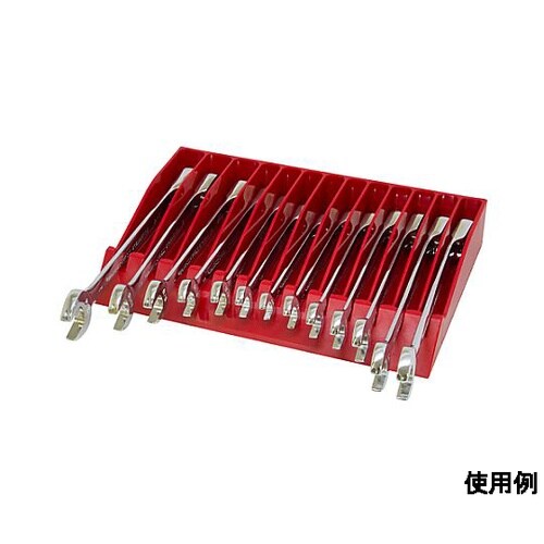273x45mm プライヤーラック(赤)