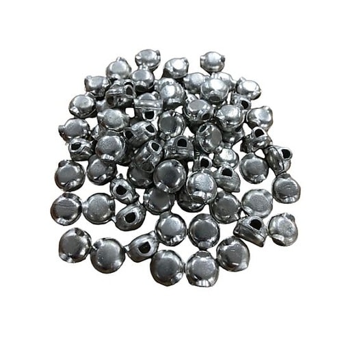 φ12mm 亀甲型封印タグ(錫製/20個