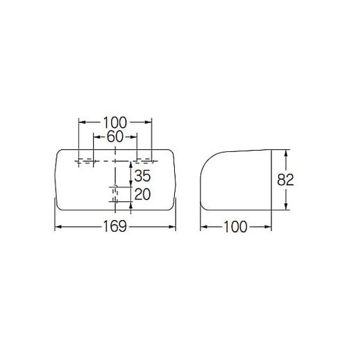 169x100x 82mm トイレットペ