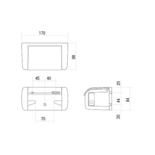 ワンハンド/トイレットペーパーホルダー