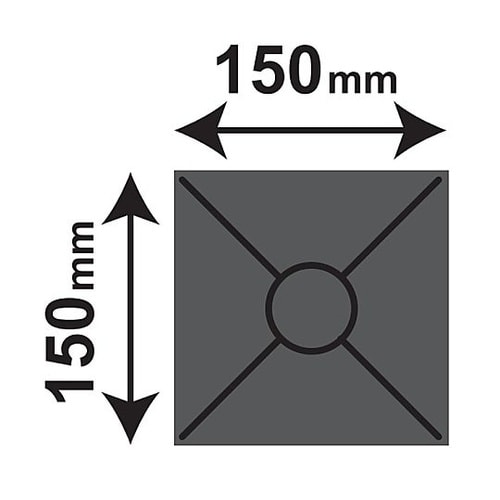 150x150x1230mm タンパー