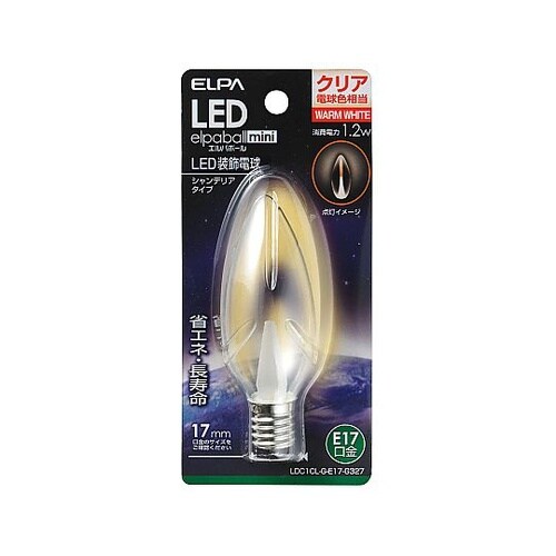 AC100V/1.2W/E17 LEDシ