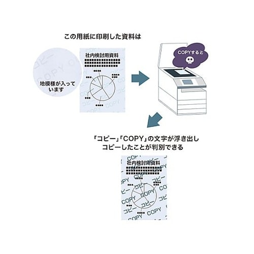 A4/200枚 コピー偽造防止用紙(個人