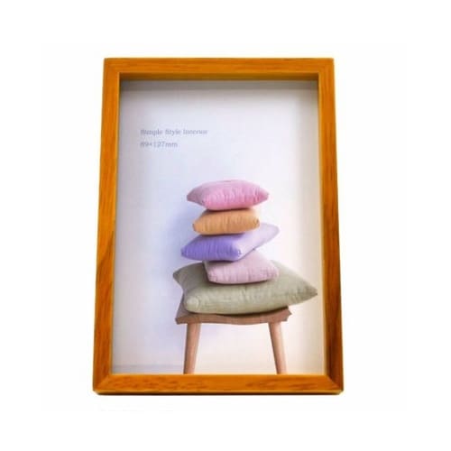 2L判 ボックスフレーム(ブラウン) E