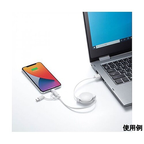 0.8m USB巻取ケーブル(A−マイク