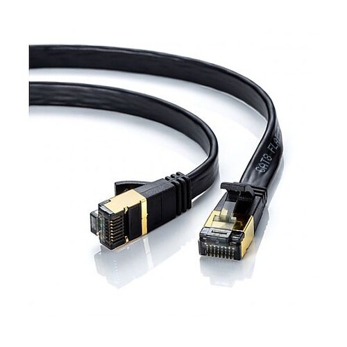 5 m フラットLANケーブル(CAT8