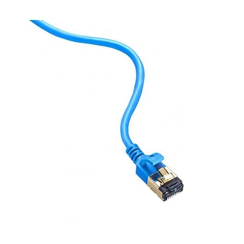 0.3m LANケーブル(CAT8/スリ